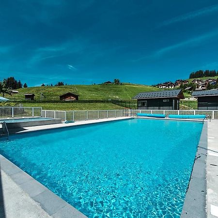 Appartement Au Coeur Des Aravis Manigod Esterno foto